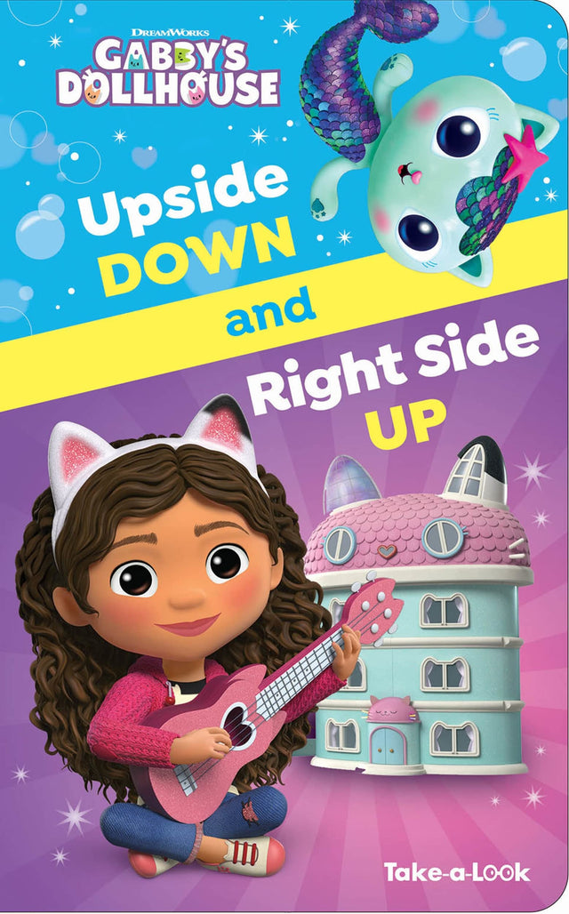 Dreamworks Gabbys Dollhouse Upside Down & Right Side Up