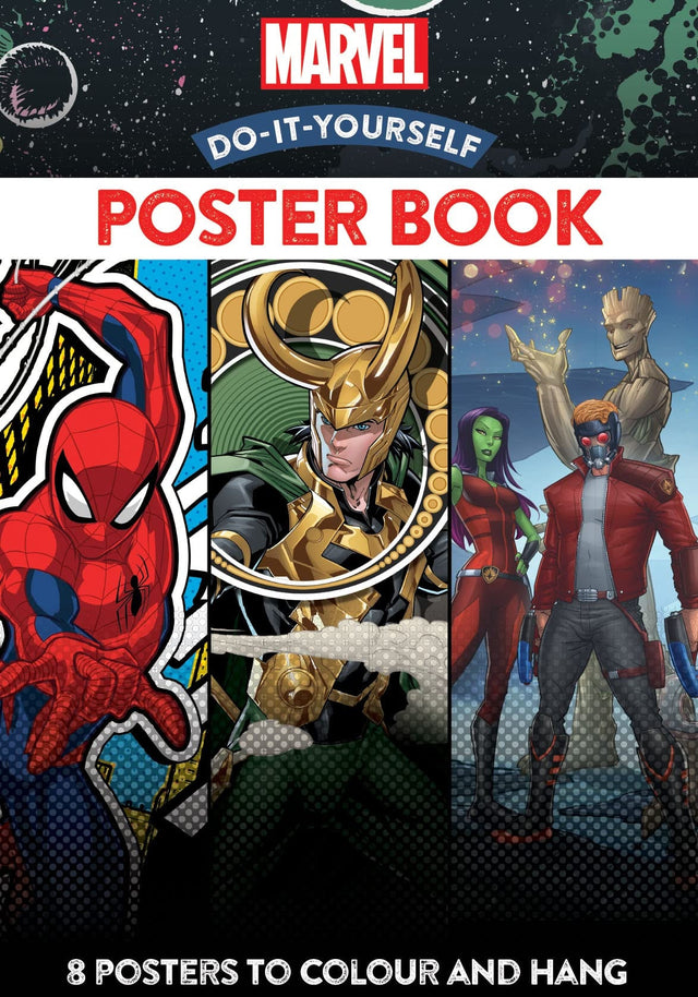 Marvel: Do-It-Yourself Poster Book