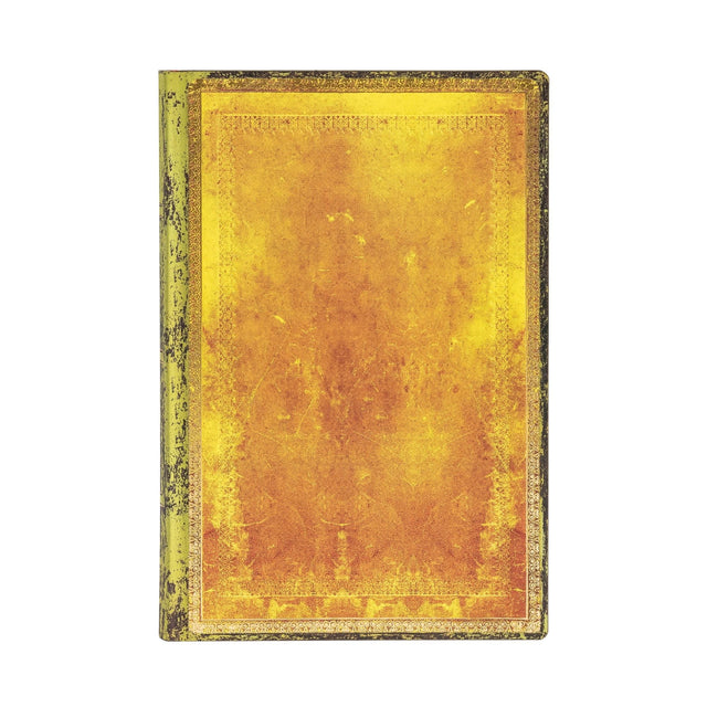 Ochre Mini Lined Softcover Flexi Journal
