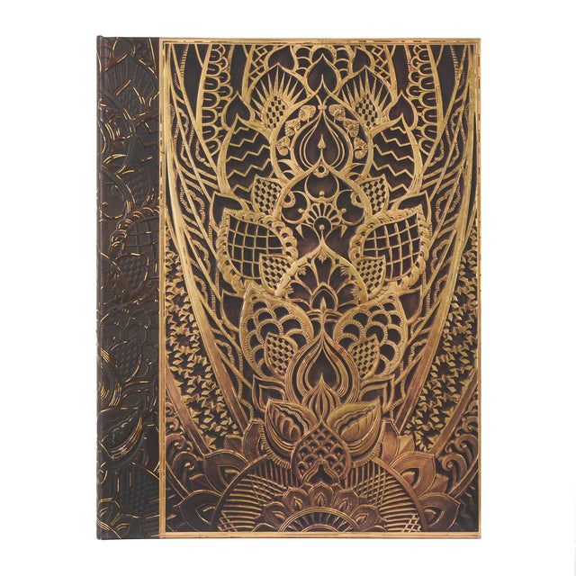 The Chanin Rise (New York Deco) Ultra Unlined Hardback Journal (Elastic Band Closure)