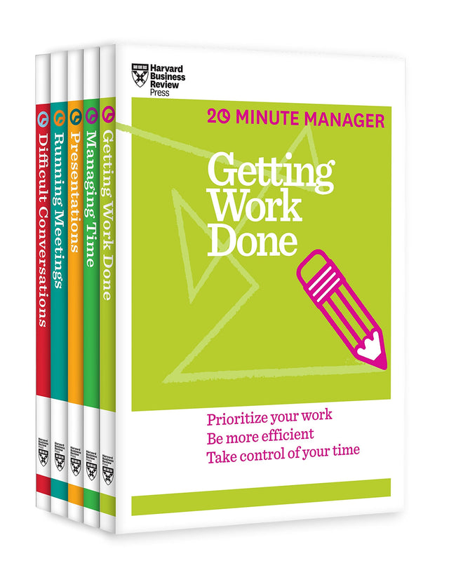 The HBR Essential 20-Minute Manager Collection (5 Books) (HBR 20-Minute Manager Series)