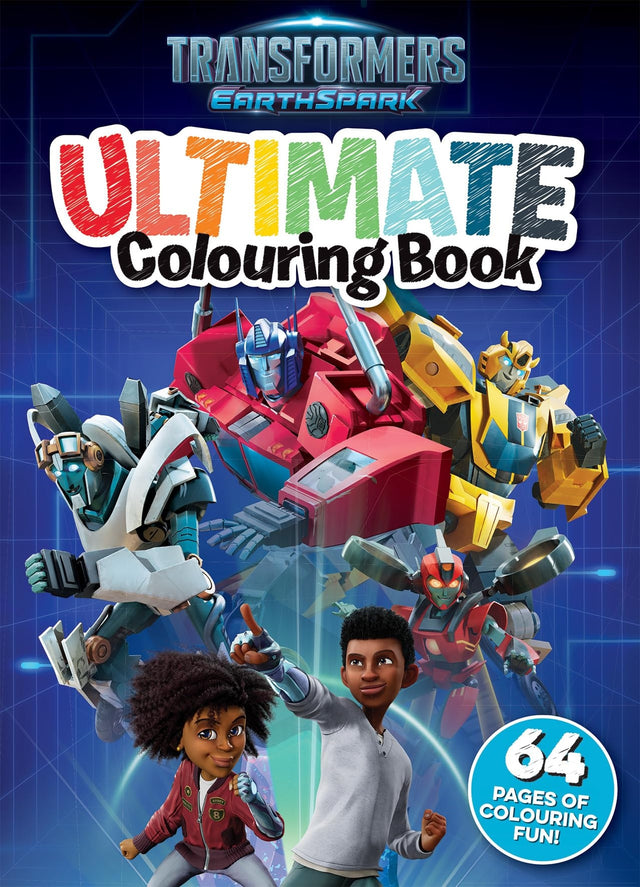 Transformers Earthspark: Ultimate Colouring Book (Hasbro)