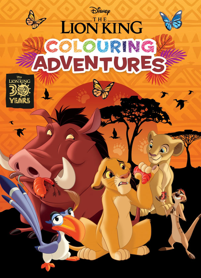 The Lion King 30th Anniversary: Colouring Adventures (Disney)