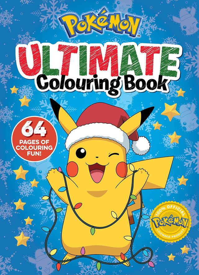 Pokemon Christmas: Ultimate Colouring Book