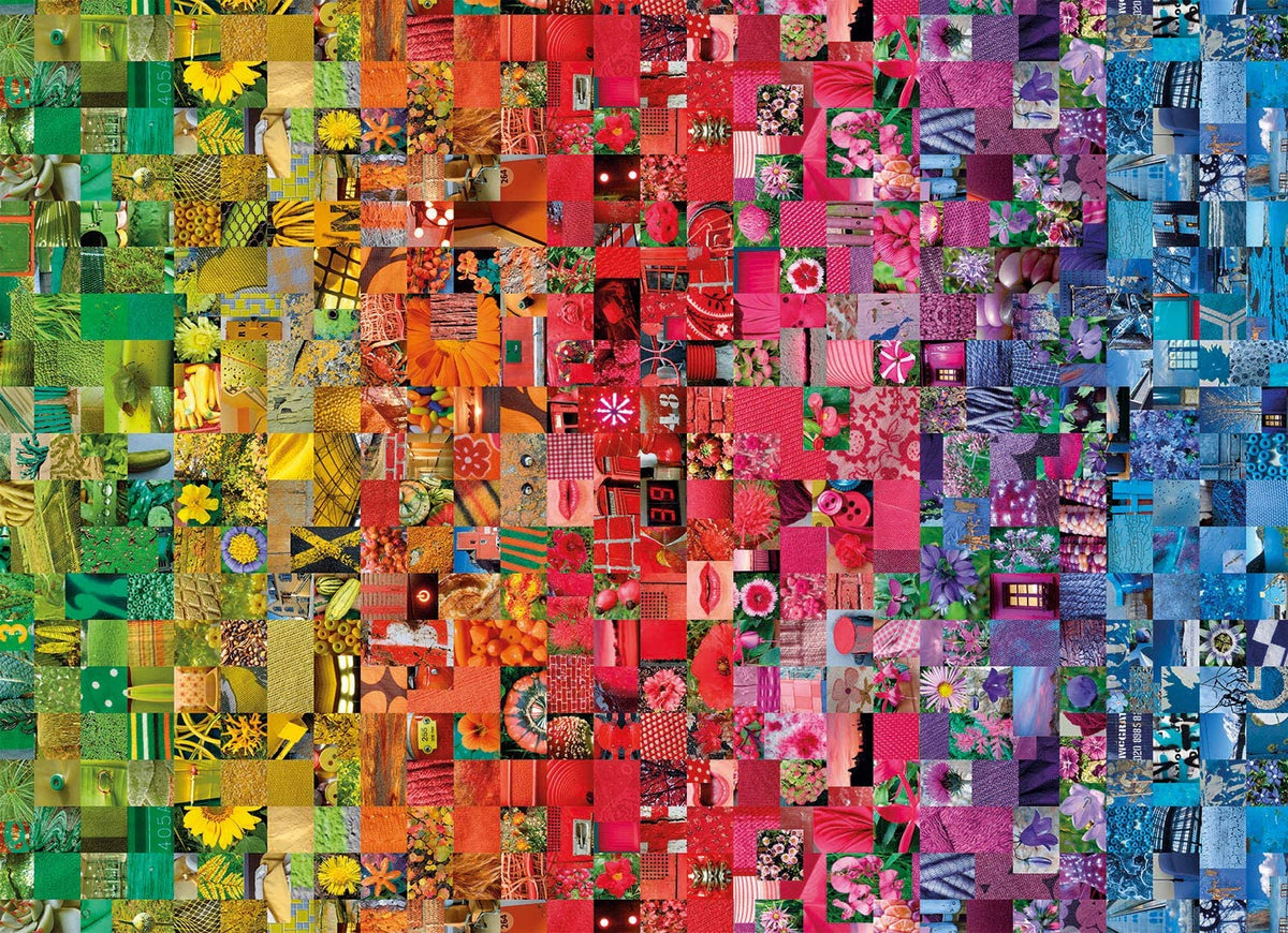 Clementoni Collage Jigsaw Puzzle - 1000 Piece - Colorboom Collection - (39595)