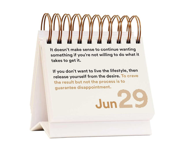 The Atomic Habits Daily Calendar