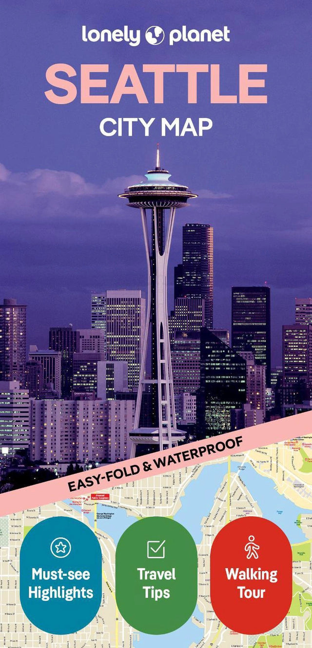 Lonely Planet Seattle City Map
