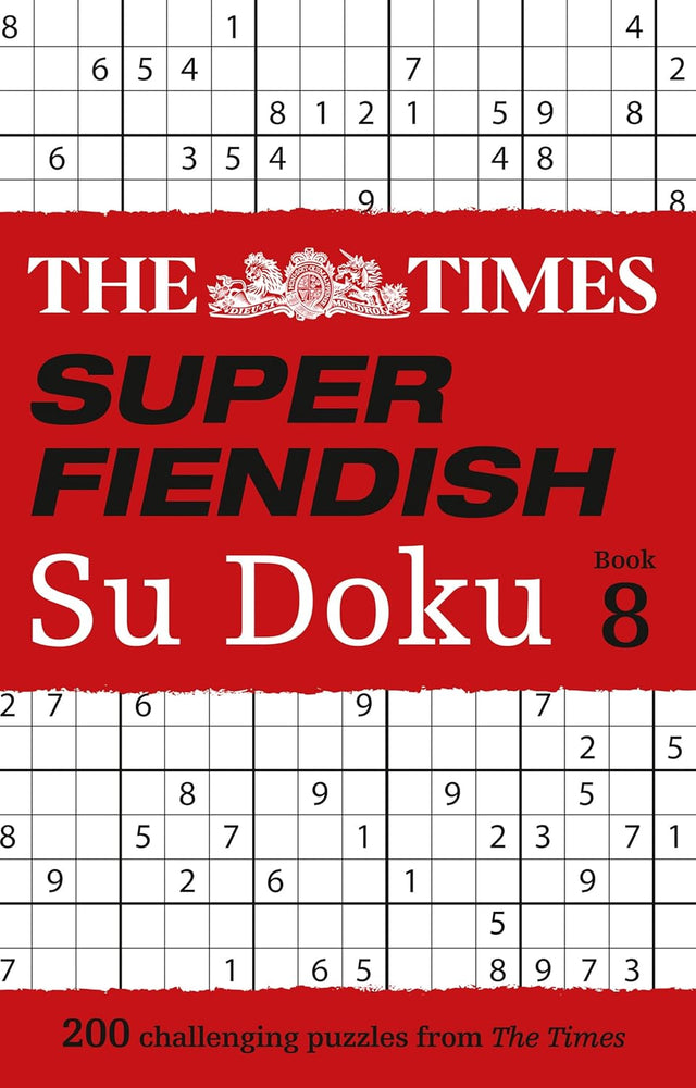 The Times Super Fiendish Su Doku Book 8