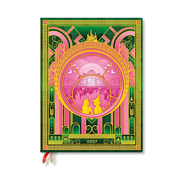 2027 The Magic of Wicked (Wicked Collection) Ultra 12-Month Hardcover Dayplanner (Elastic Band Closure) Horizontal