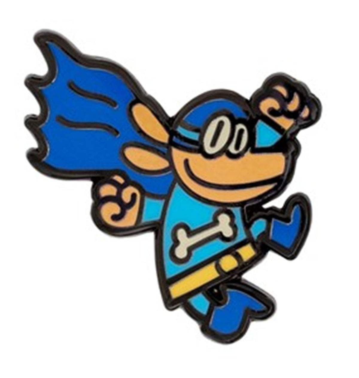 Dog Man Enamel Pin
