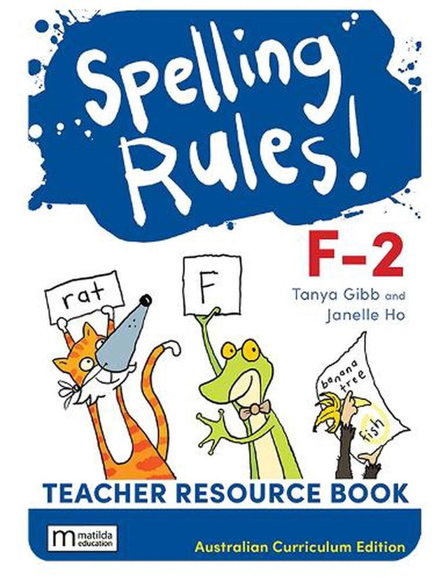 Spelling Rules! F-2 AC TB + DD, 3e