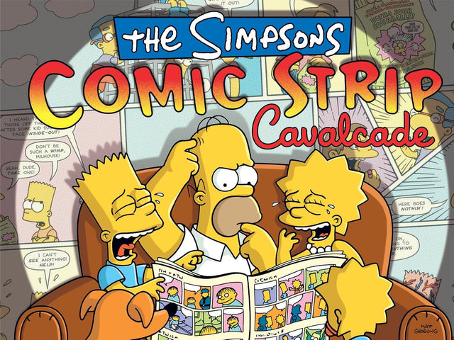 The Simpsons Comic Strip Cavalcade