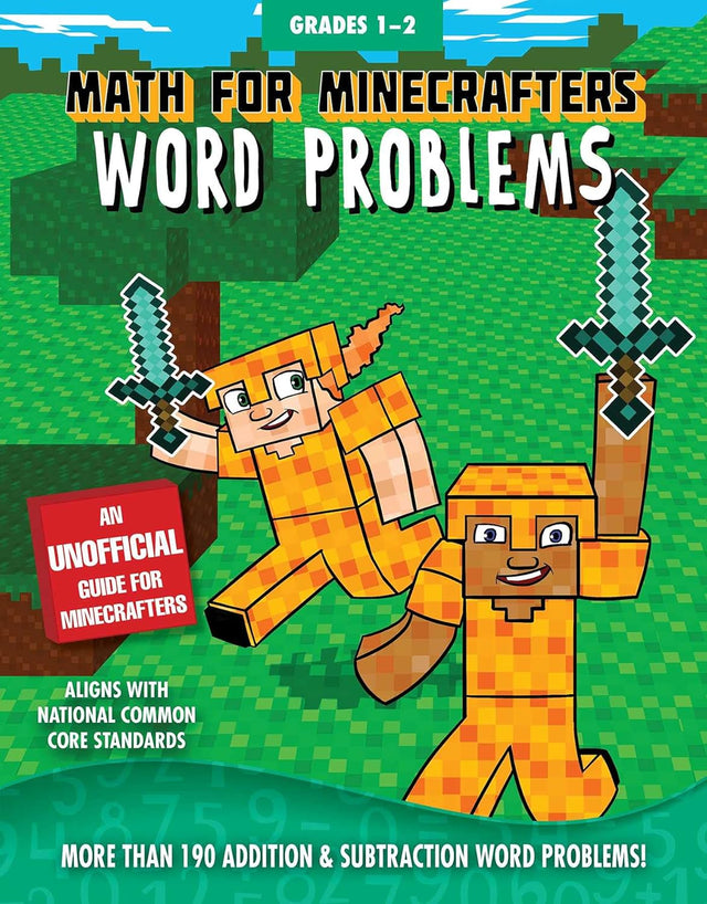 Math for Minecrafters Word Problems: Grades 1-2