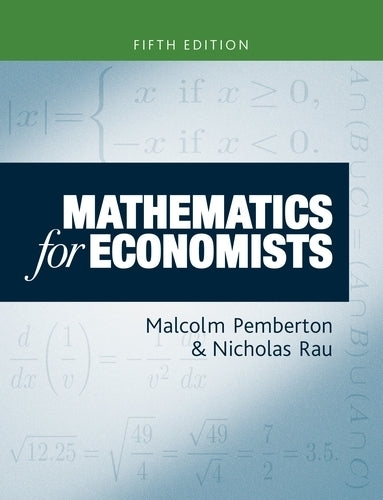 Mathematics for Economists