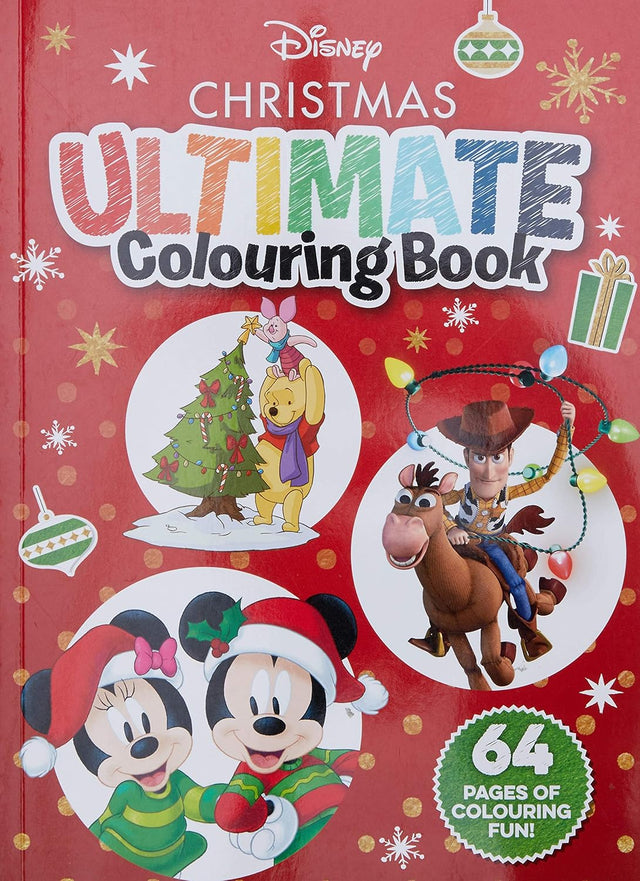 Disney Christmas: Ultimate Colouring Book