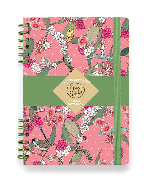 All Wrapped Up: May Gibbs Spiral Notebook