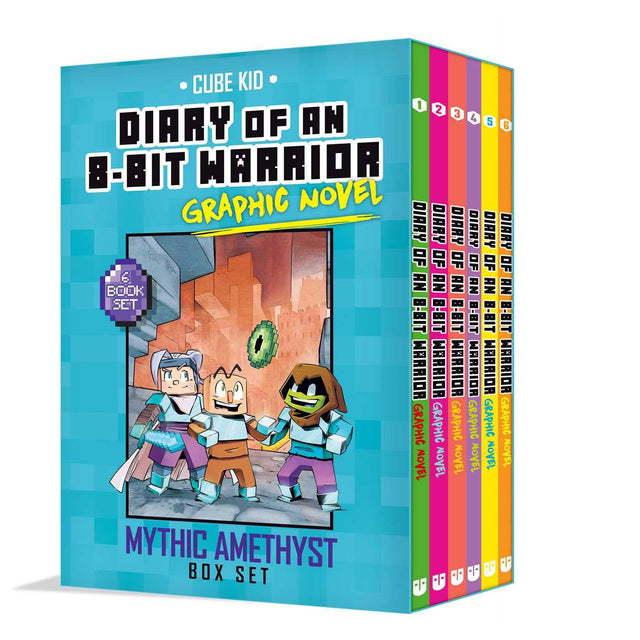 Diary of an 8-Bit Warrior Graphic Novel Mythic Amethyst Box Set