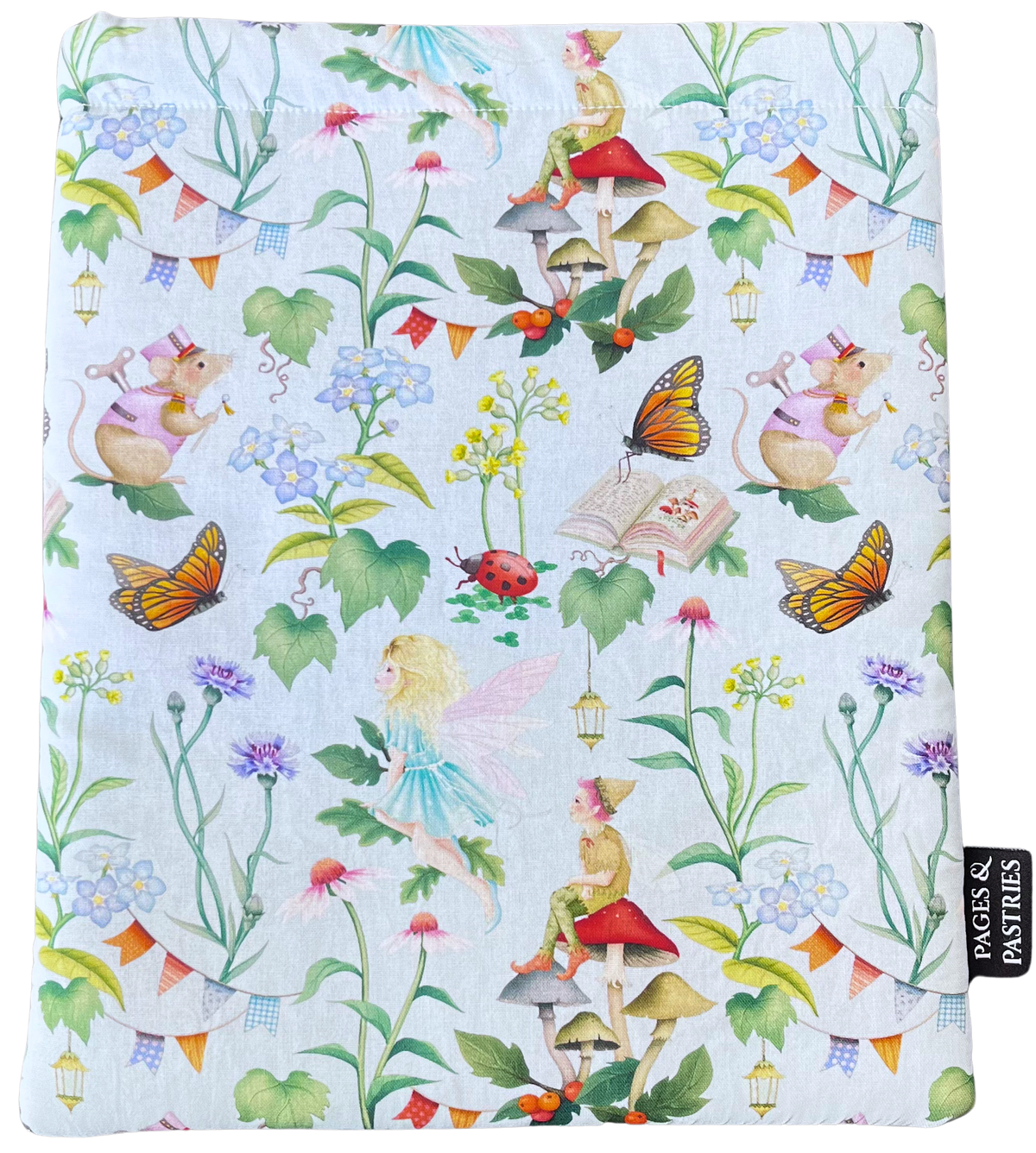 Pages & Pastries: Large Book Sleeve - Enid Blyton
