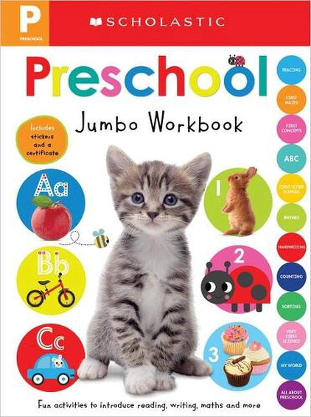 Preschool Jumbo Workbook
