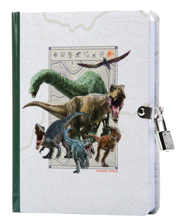 Jurassic World Invisible Ink Lock & Key Diary