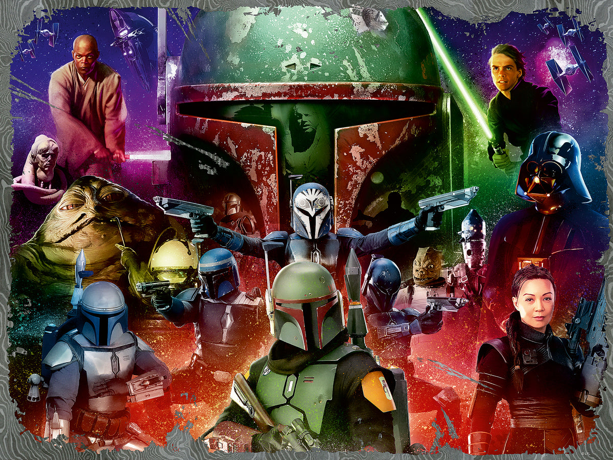 Ravensburger - Disney Star Wars Boba Fett Bounty Hunter Puzzle - 1500 Piece