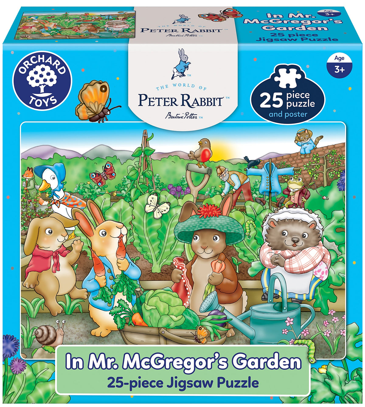 Orchard Toys: Mr McGregor's Garden - 25 Piece Puzzle