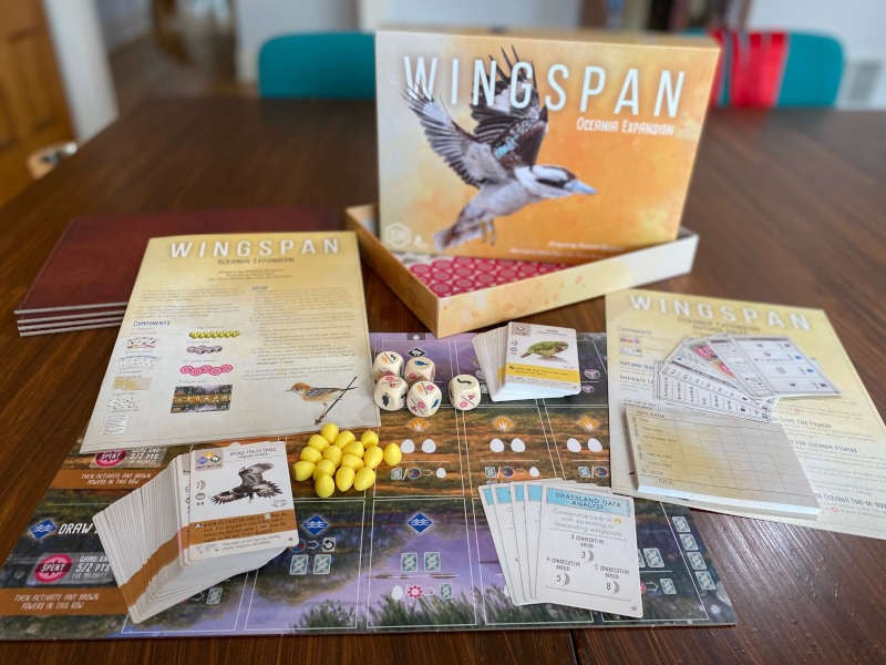 Wingspan Oceania Expansion