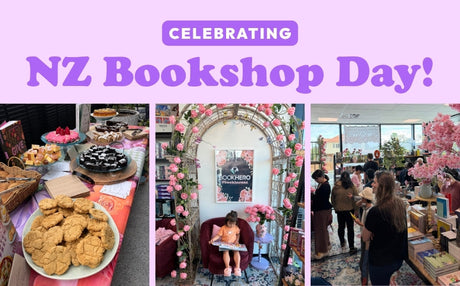 Celebrating Aotearoa NZ Bookshop Day at Book Hero!