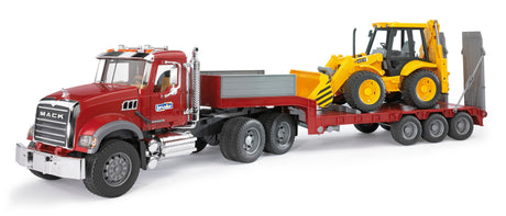 Bruder: MACK Granite Loader and JCB Backhoe