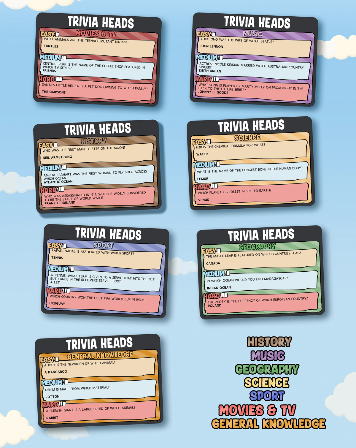 Trivia Heads