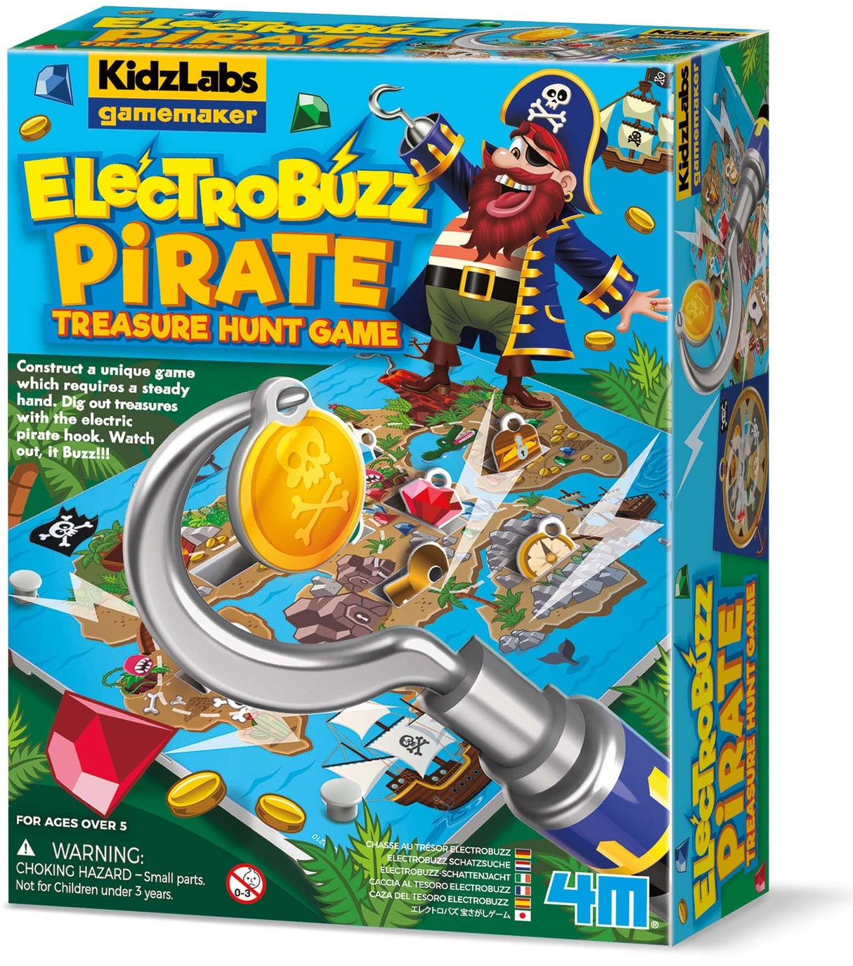 4M: KidzLabs Elector Buzz Pirate Treasure Hunt