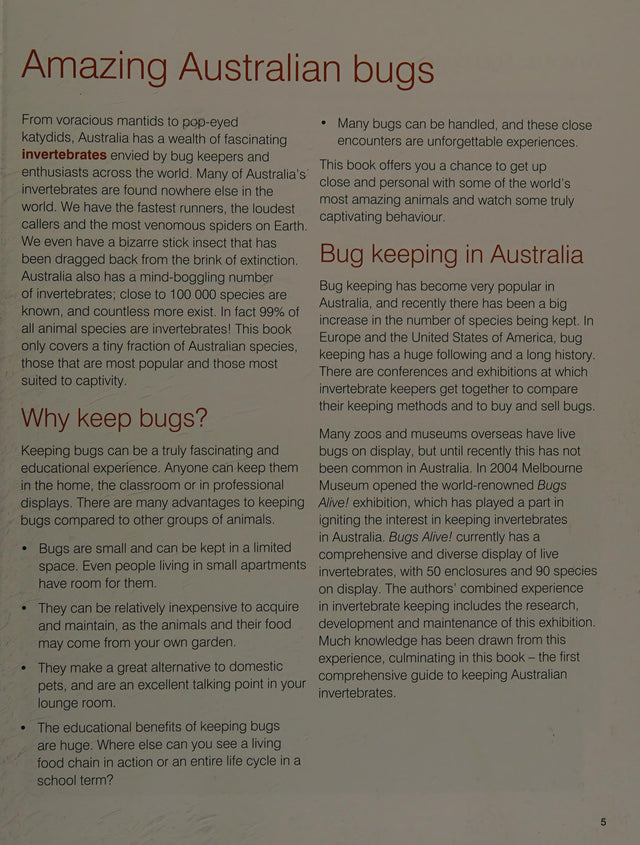 Bugs Alive