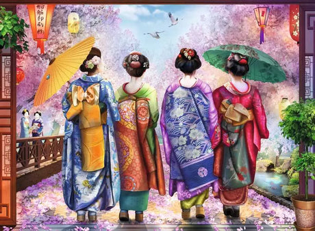 Ravensburger: Blossom Walk Puzzle - 500 Piece