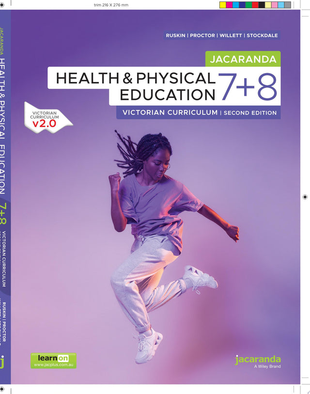 Jacaranda Health & Physical Education 7&8 Victorian Curriculum, 2e learnON and Print