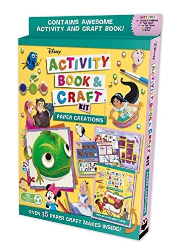 Paper Creations: Activity Book and Craft Kit (Disney)