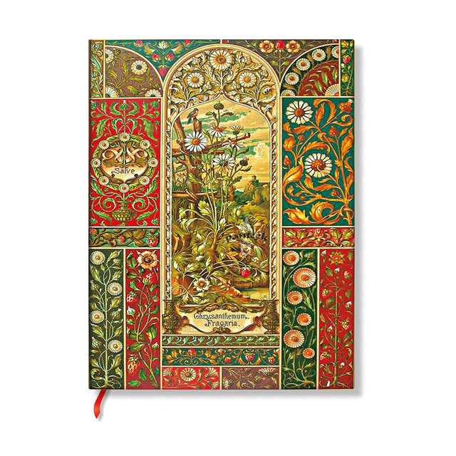 Viennese Fruit (Vox Botanica) Ultra Unlined Hardcover Journal (Elastic Band Closure)