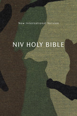 NIV, Holy Bible, Compact, Paperback, Woodland Camo, Comfort Print