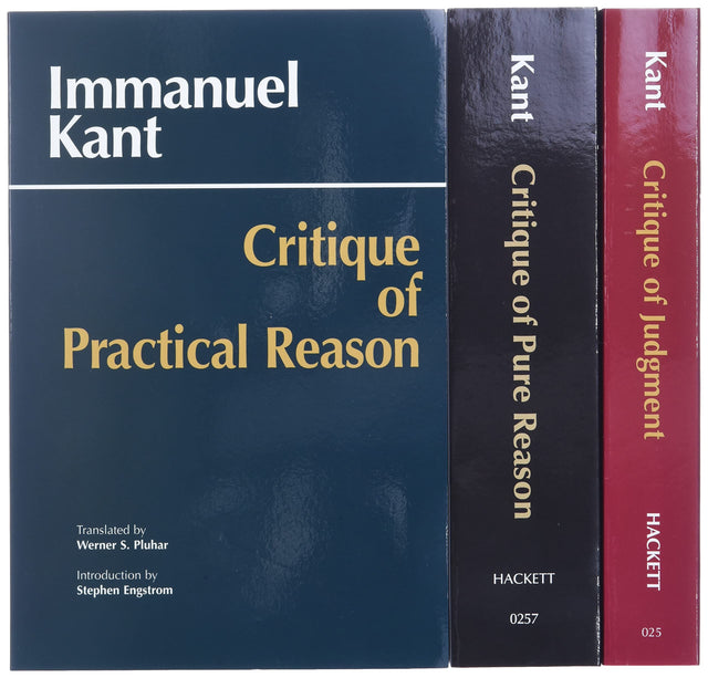 Three Critiques, 3-volume Set