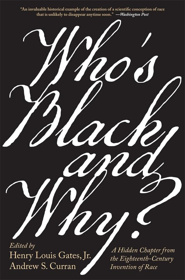 Who’s Black and Why?
