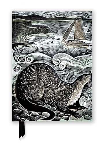 Angela Harding: Shetland Otter & Windsong (Foiled Journal)