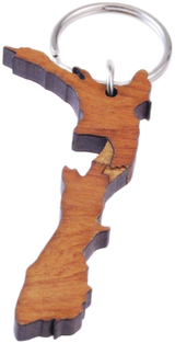 Ian Blackwell: Counter Critter Keyring - Map