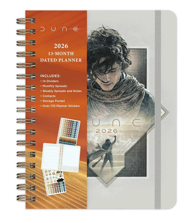 2026 Dune 13-Month Weekly Planner