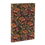 Wild Flowers (Playful Creations) Midi Hardback Address Book (Elastic Band Closure)