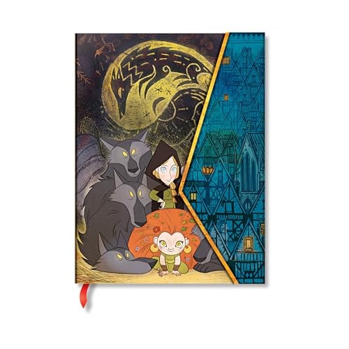 WolfWalkers (Irish Folklore Trilogy) Ultra Unlined Hardcover Journal (Wrap Closure)