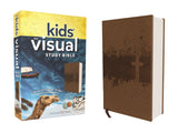 NIV, Kids' Visual Study Bible, Leathersoft,  Bronze, Full Color Interior