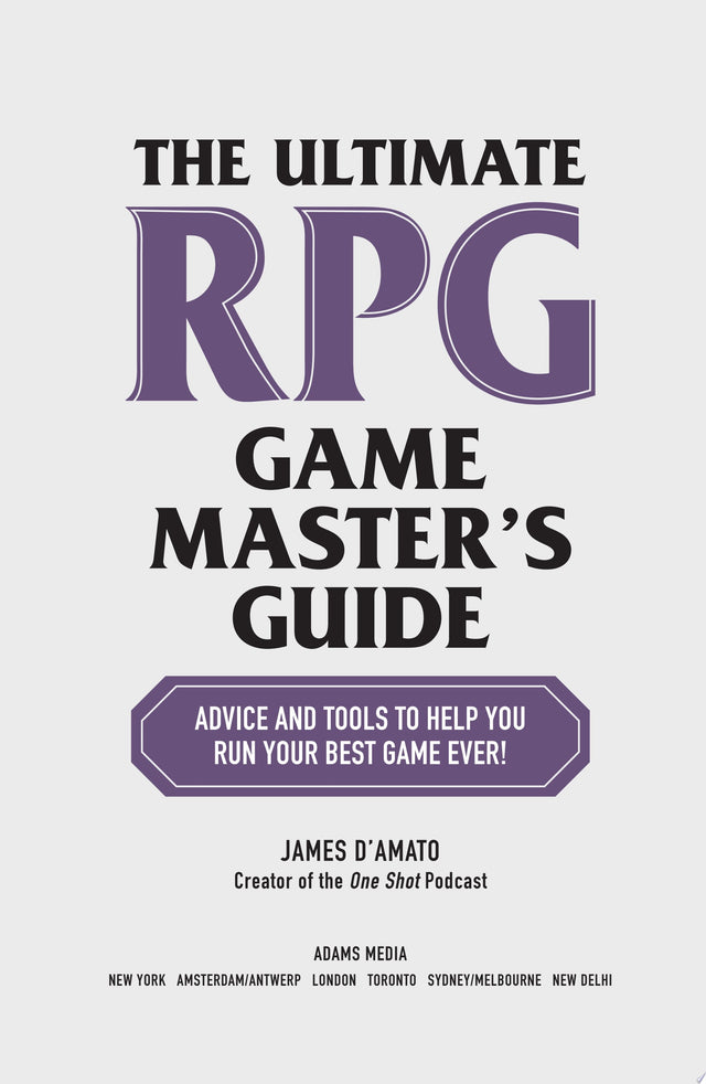 The Ultimate RPG Game Master's Guide