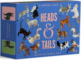Heads & Tails: A Cat Memory Game Cards