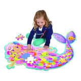 Peaceable Kingdom: Floor Puzzle Magical Mermaid 41 Pieces