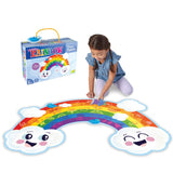 Peaceable Kingdom: Floor Puzzle Rainbow 35 Pieces