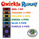 Qwirkle Rummy - Colour Blind Edition
